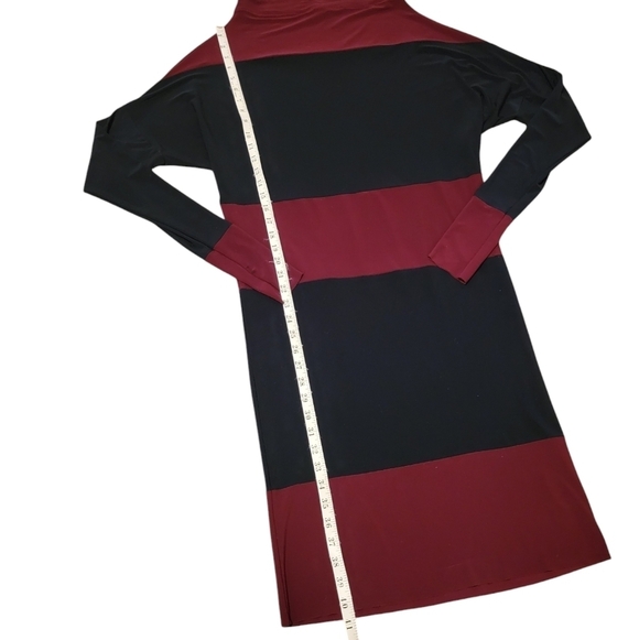 Norma Kamali Women's Spliced All in One Dress Stretch Jersey Knit Convertible XS - Picture 4 of 9